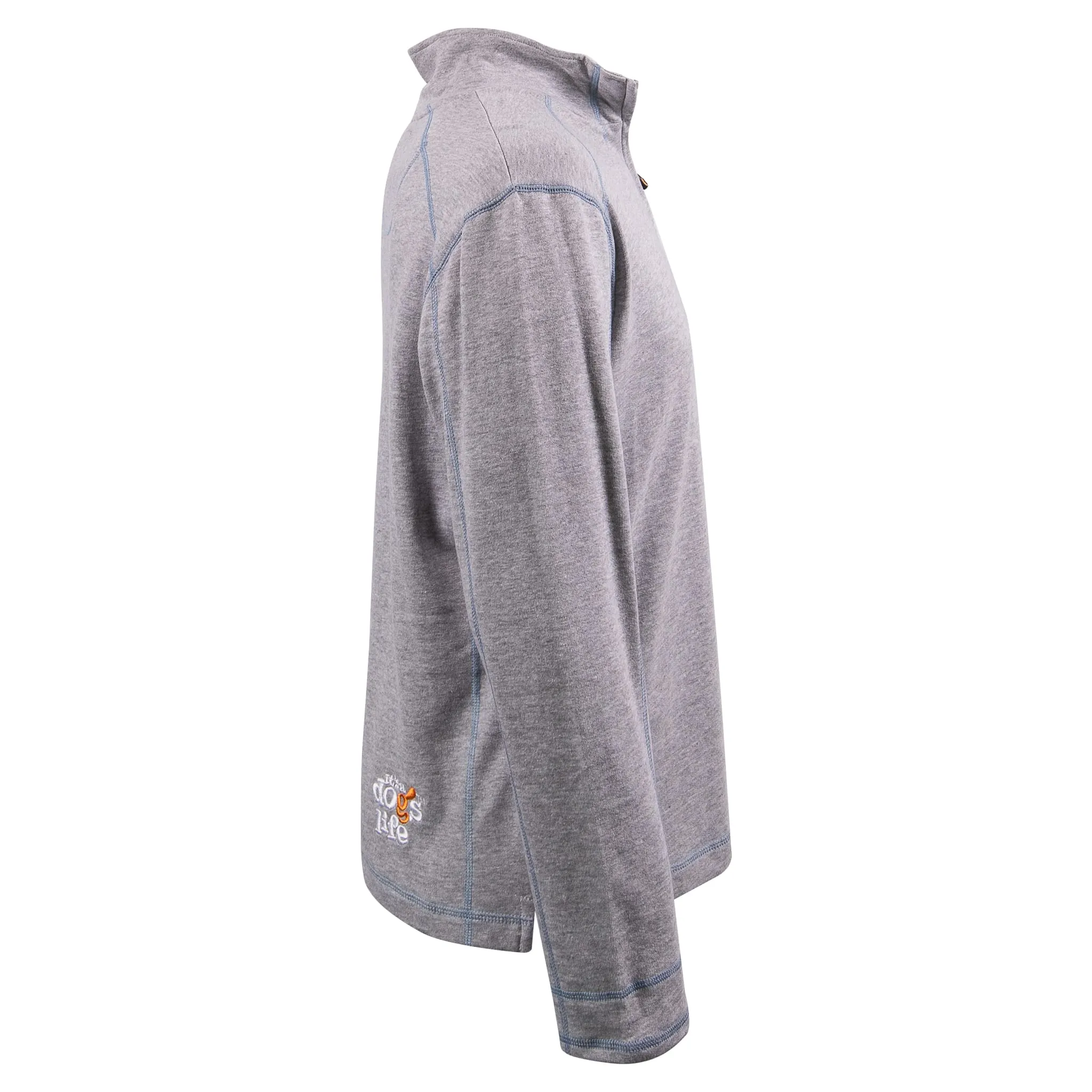 1/3 Zip Sweatshirt - Sport Grey