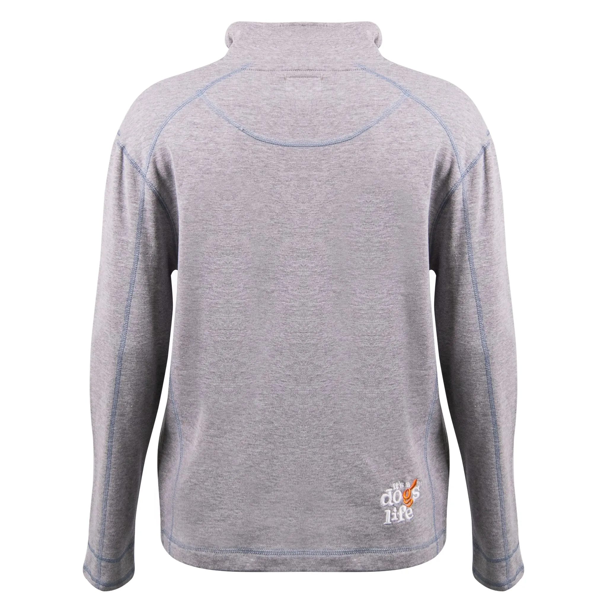 1/3 Zip Sweatshirt - Sport Grey