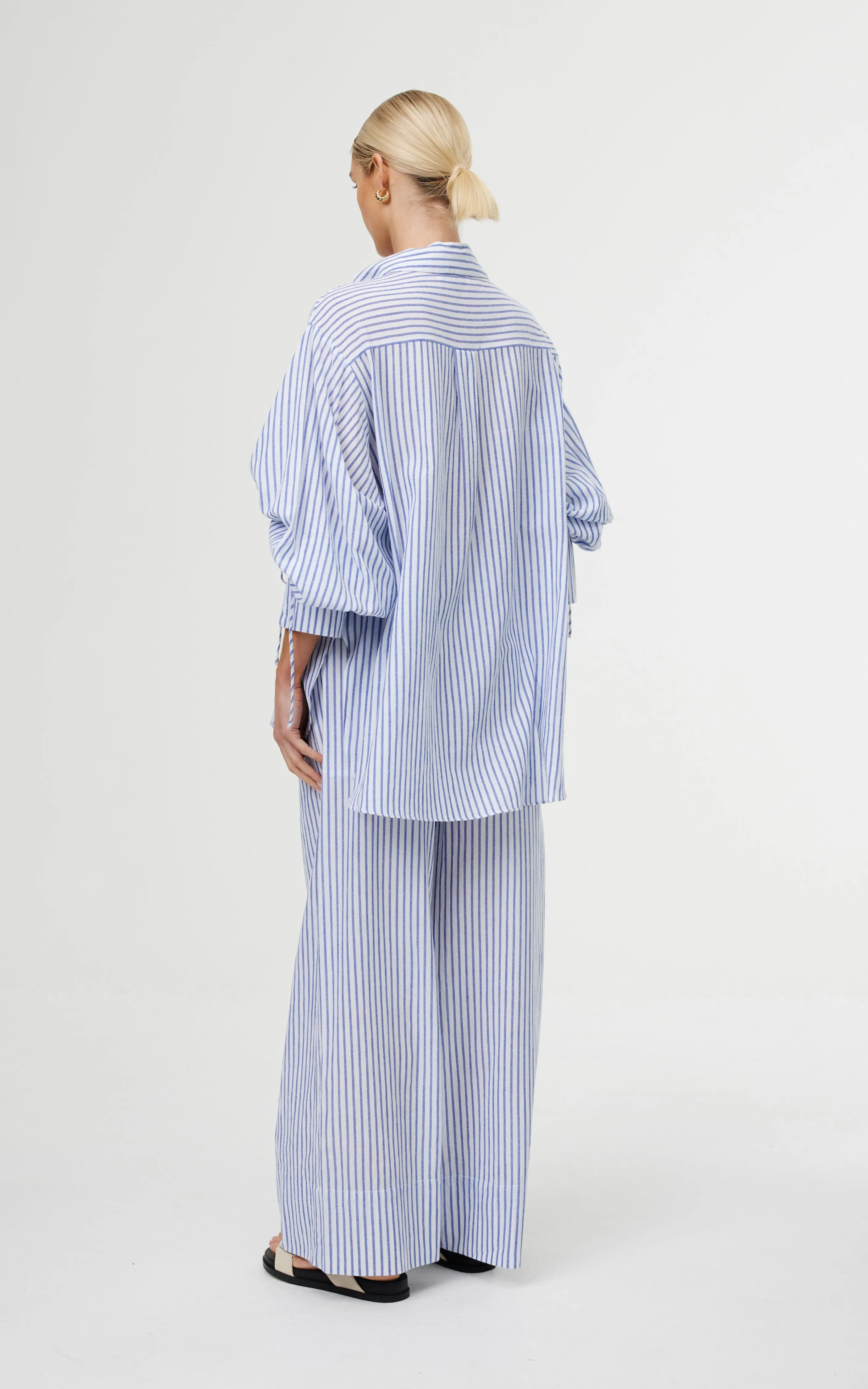 Ashton Shirt - Sea Stripe