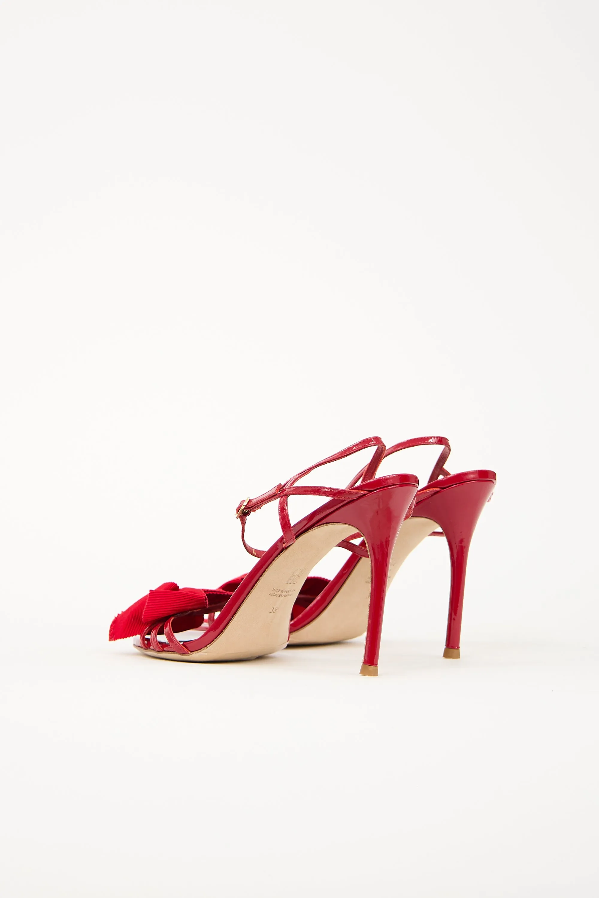 Bow Heeled Sandal