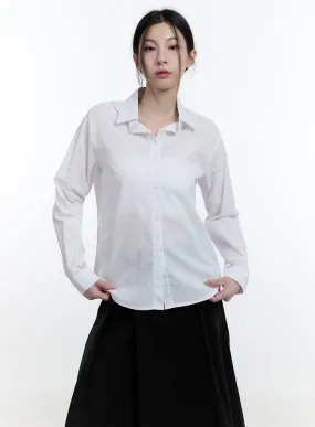 Classic Long-Sleeve Collared Shirt CJ520
