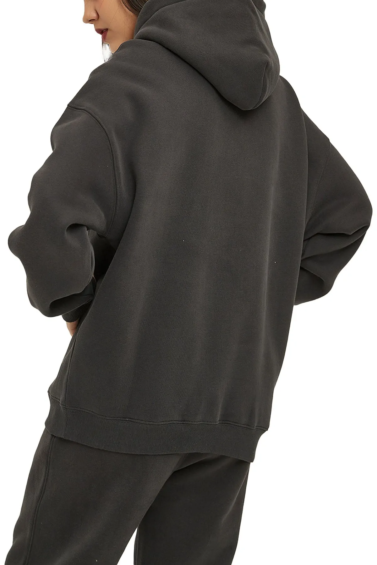 Feminine Bloom Fleeced Hoodie