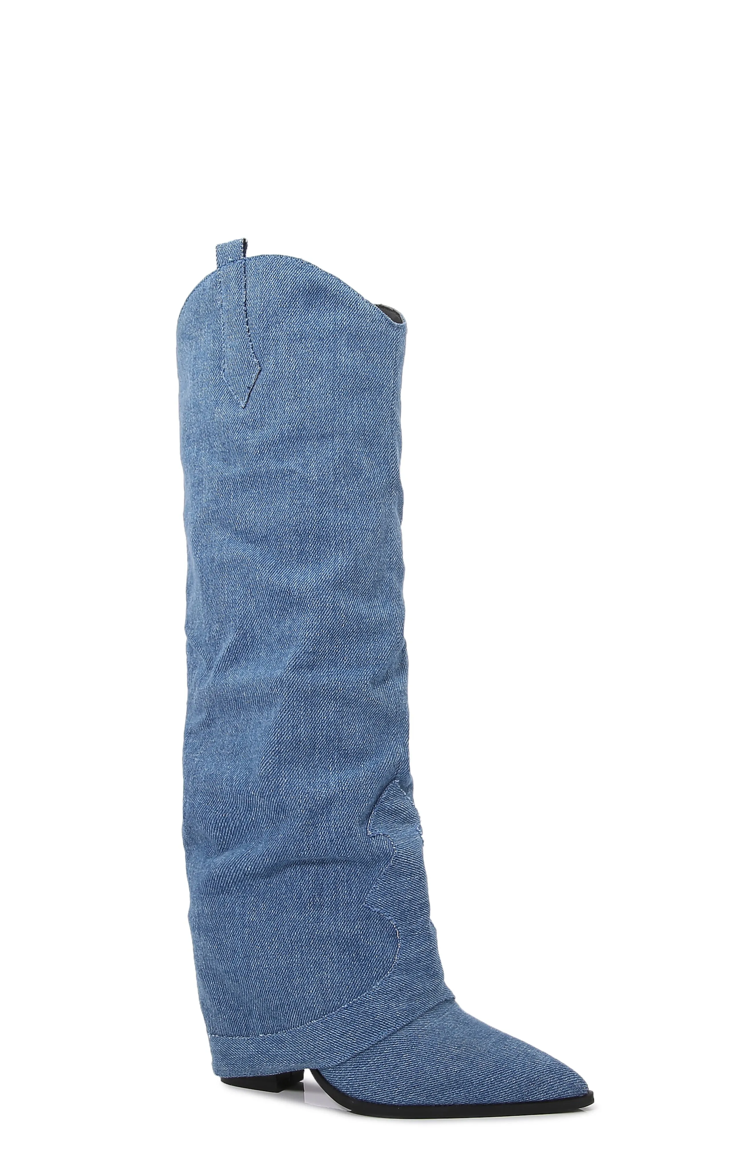 FINAL SALE!! The “Cool Girl” Boot in Denim