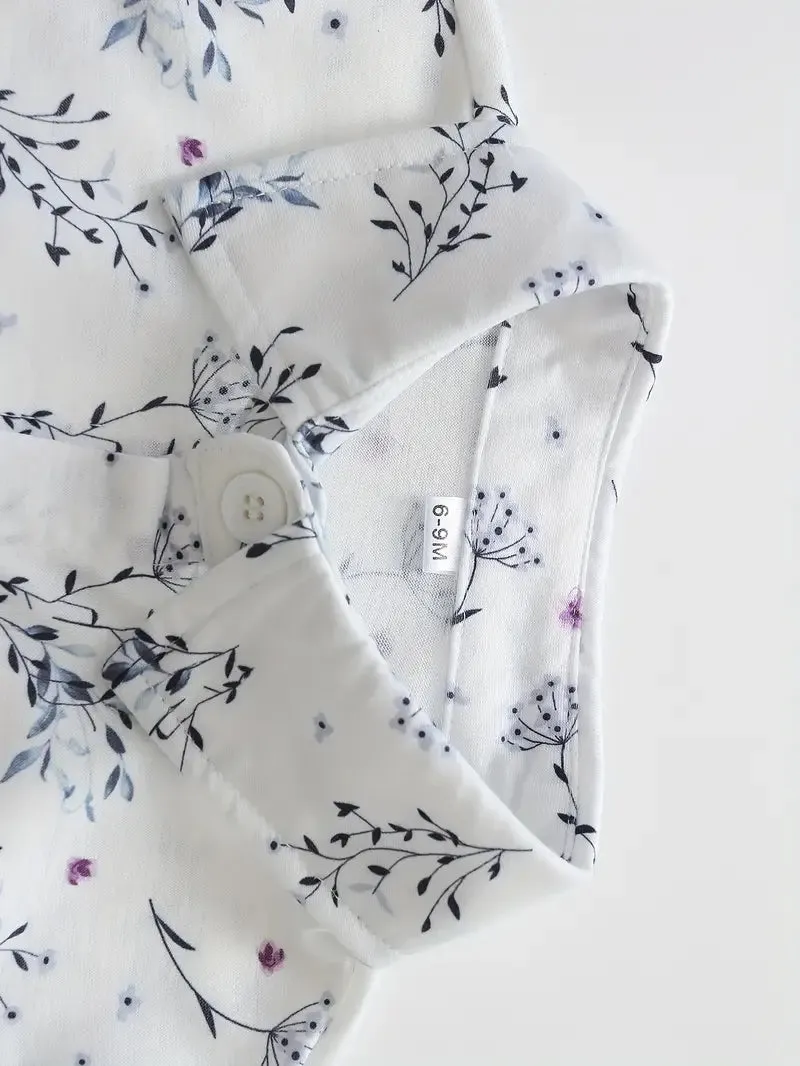 Floral Shirt, Suspender Trouser, Bow Tie Set