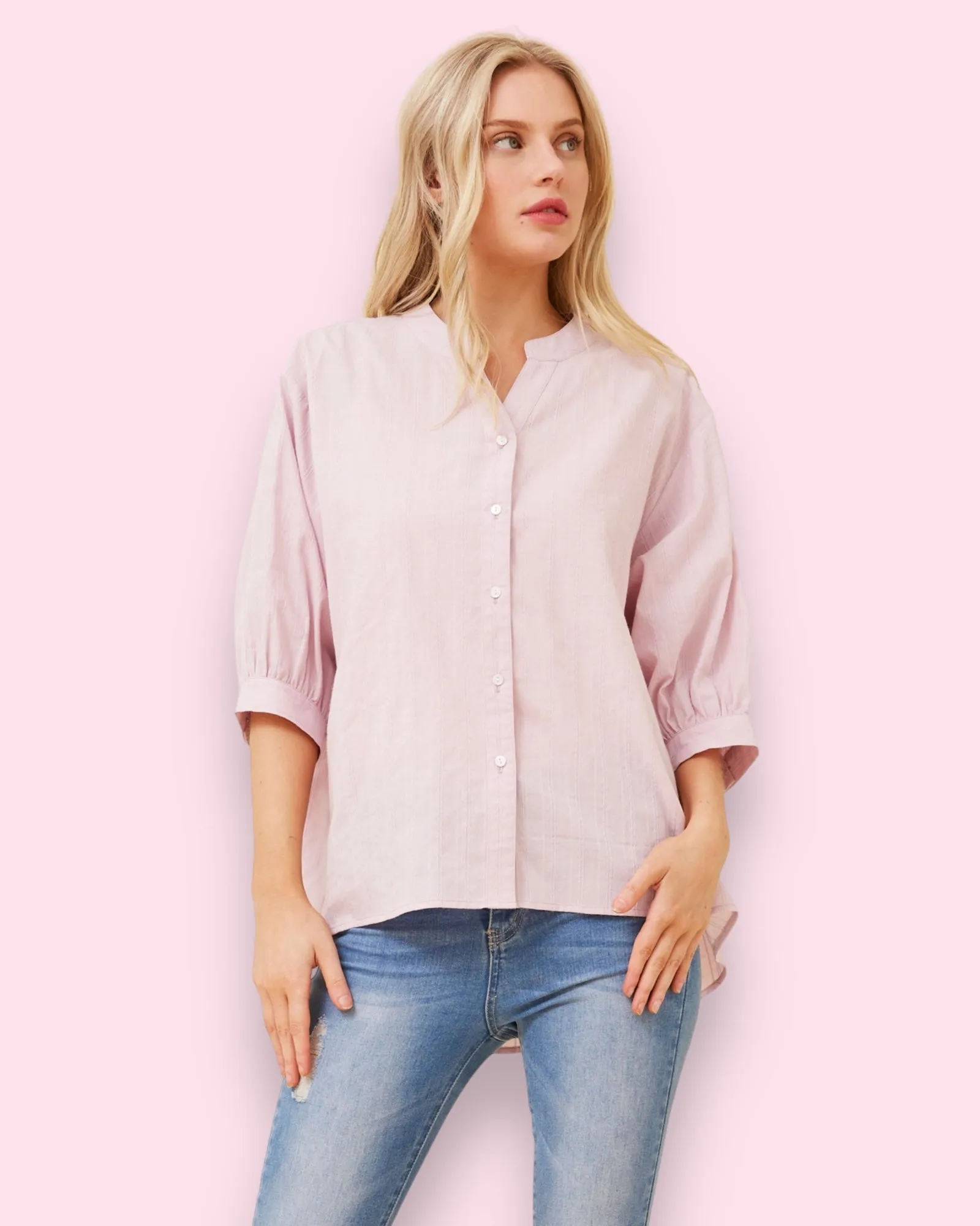Harper Top - Mauve