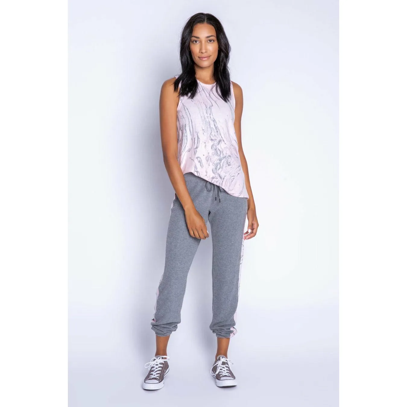 Marvelous Marble Banded Pant