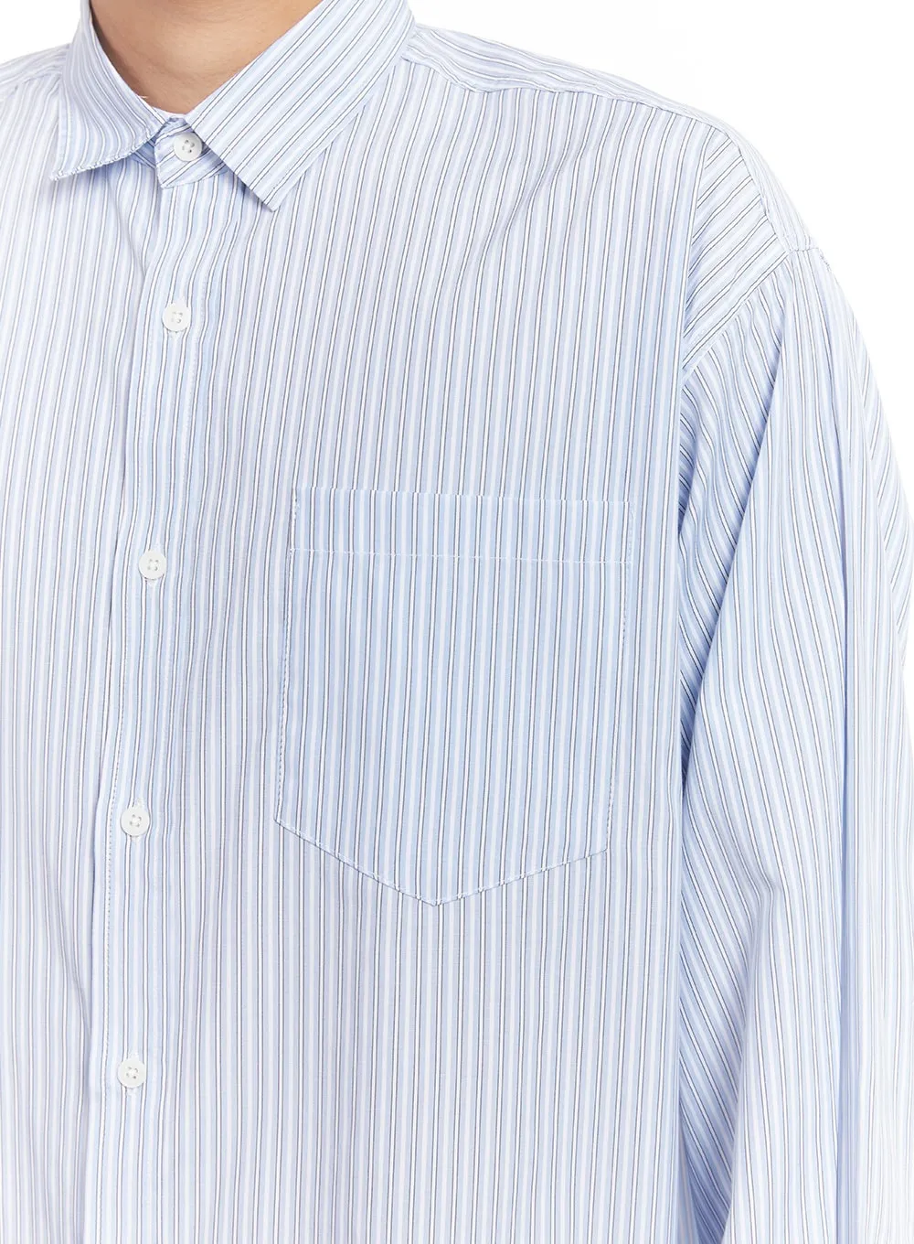 Men's Classic Stripe Collared Shirt IM527
