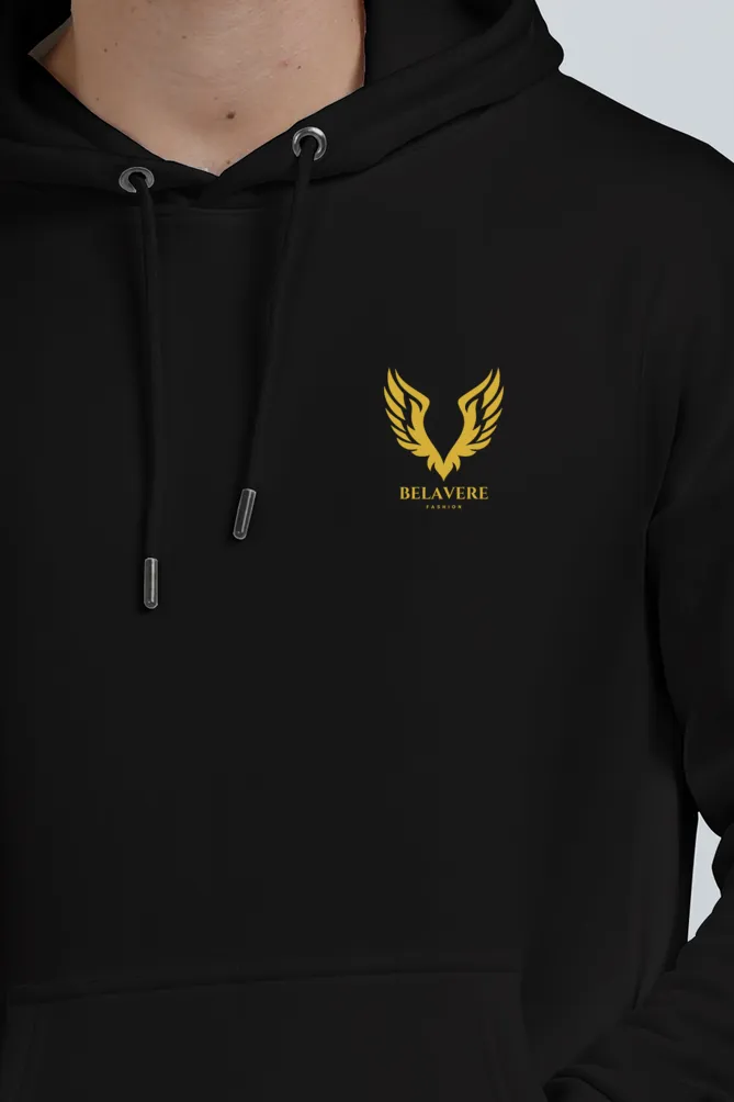 Minions taking a selfie on the back, Premium Hoodie with Streetwear Graphic Design - Exclusive by Belavere
