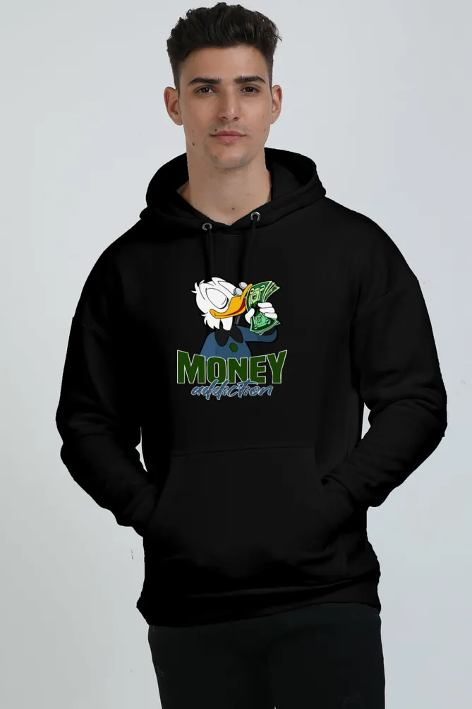 Money Addictions Premium Hoodie with Streetwear Graphic Design - Exclusive by Belavere