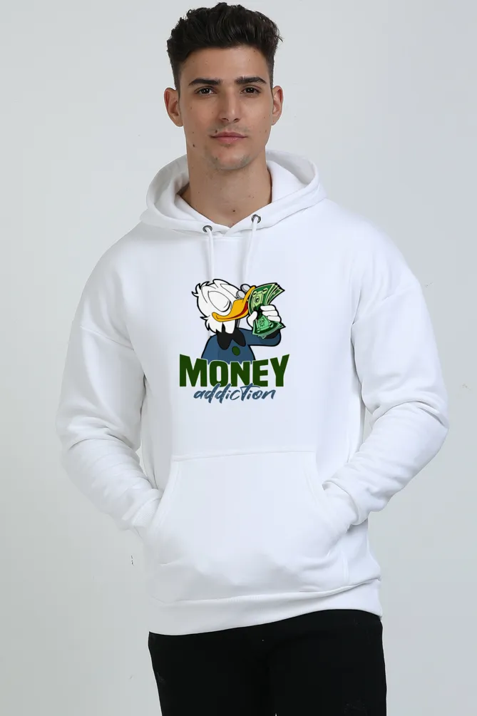 Money Addictions Premium Hoodie with Streetwear Graphic Design - Exclusive by Belavere