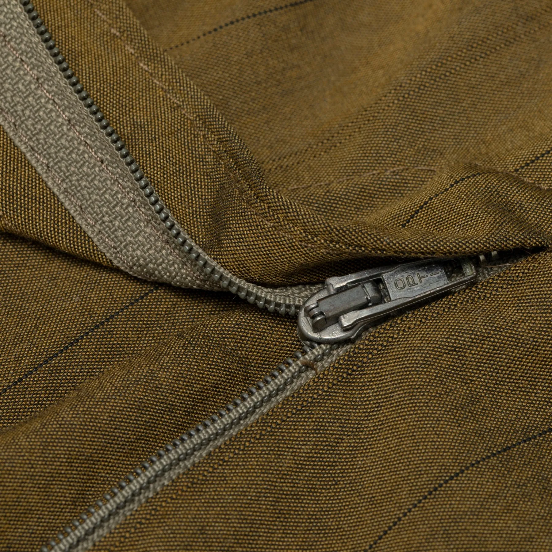 Oxford Weave, Pinstripe, Summer-Weight, Cuffed Hems