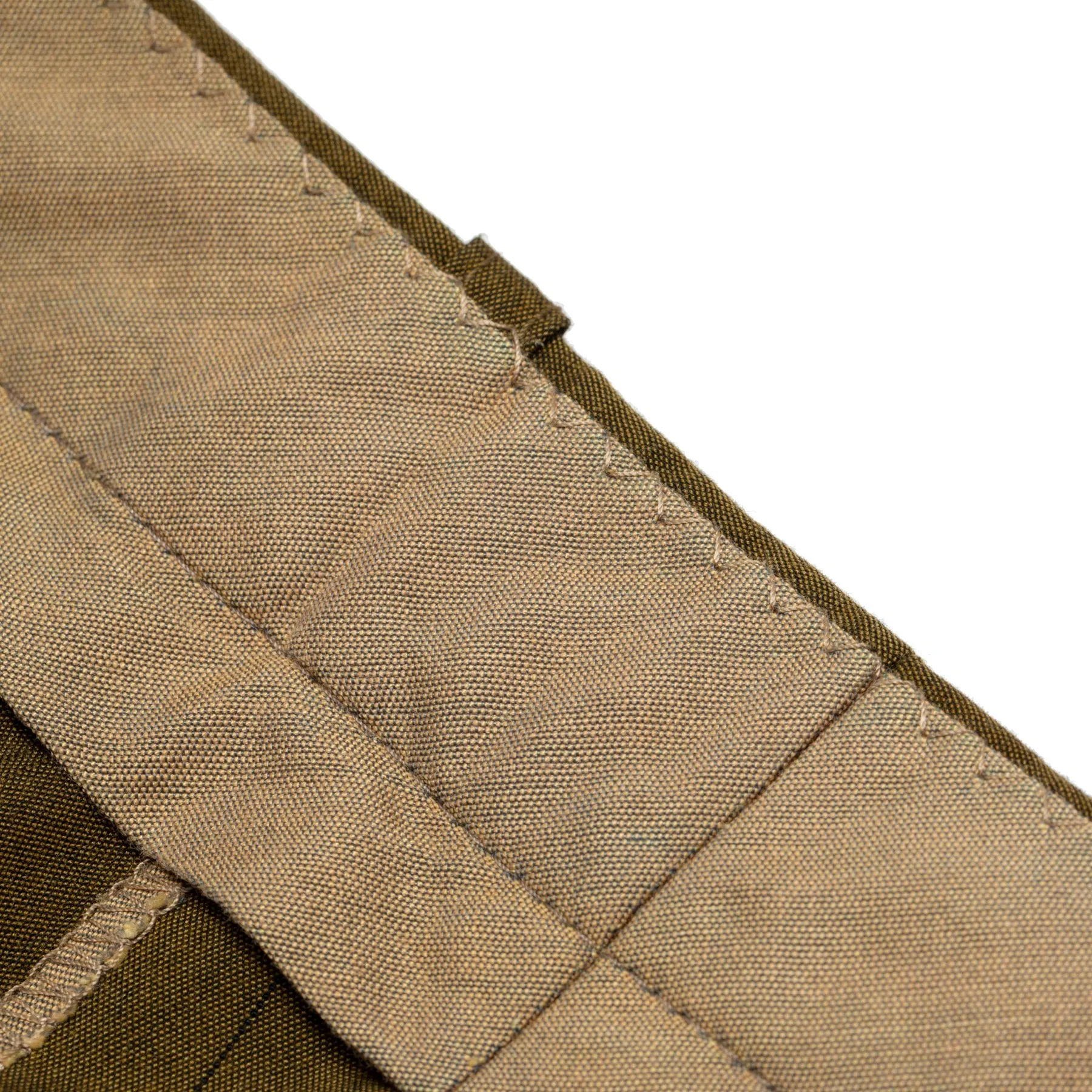Oxford Weave, Pinstripe, Summer-Weight, Cuffed Hems