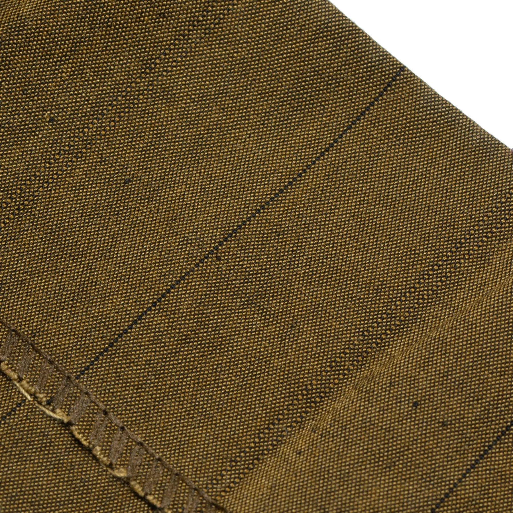 Oxford Weave, Pinstripe, Summer-Weight, Cuffed Hems