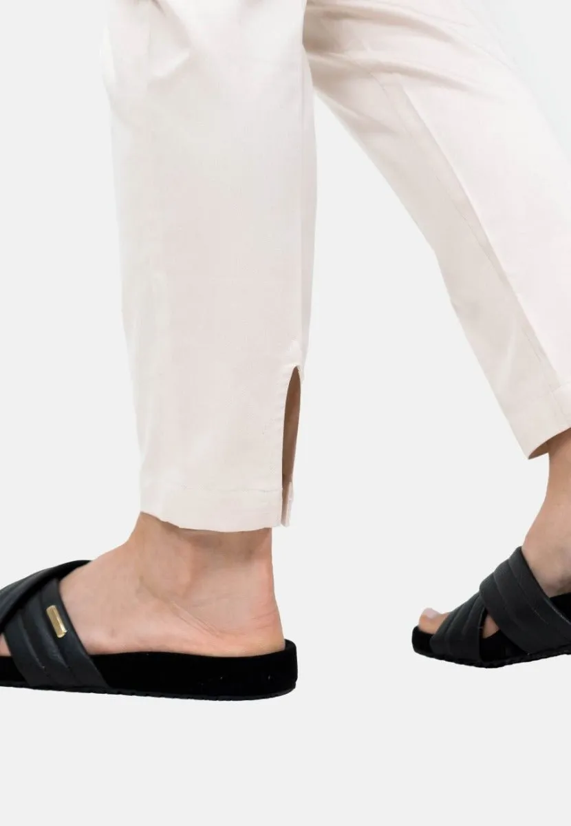 Salo QVD Tapered Trousers in Egret