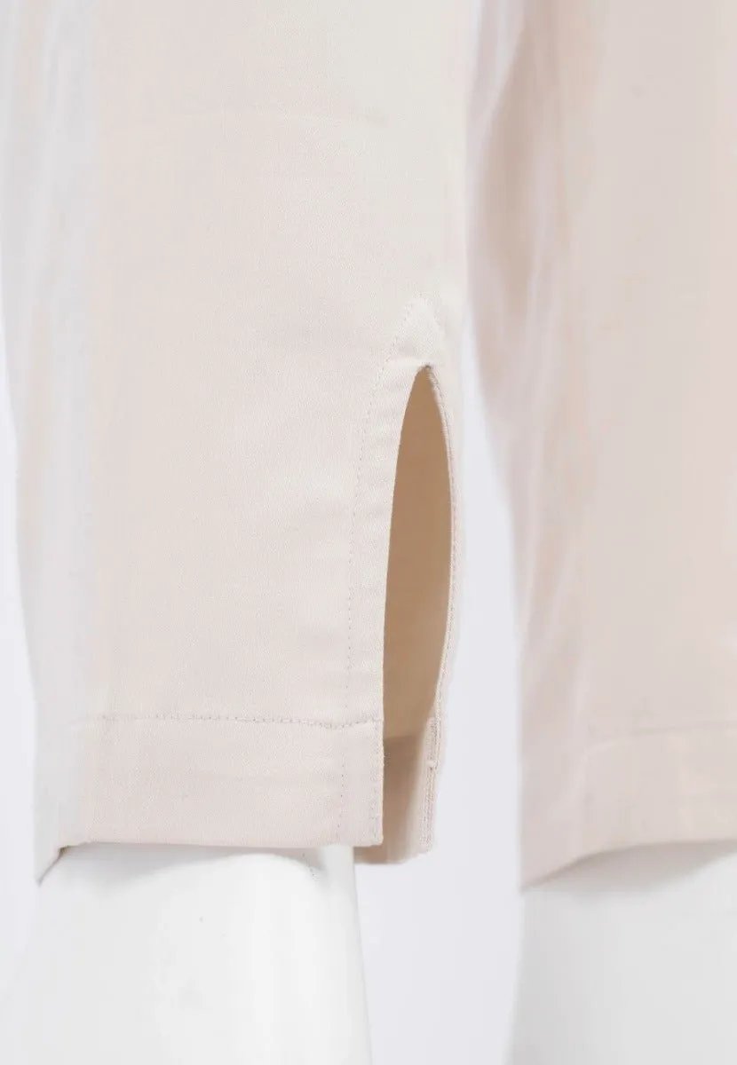 Salo QVD Tapered Trousers in Egret