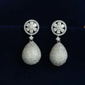 Silver Zircon/AD Earring 5617-9682