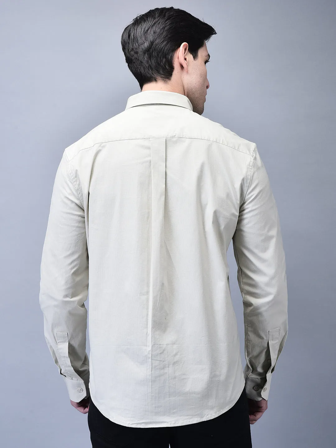 STYLISH BEIGE CARGO SHIRT