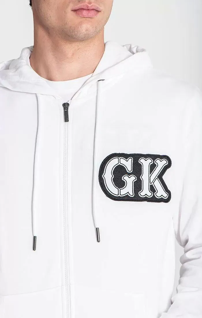 White Hoodie Jacket