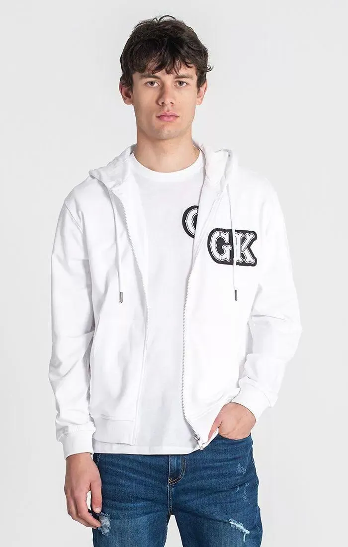 White Hoodie Jacket