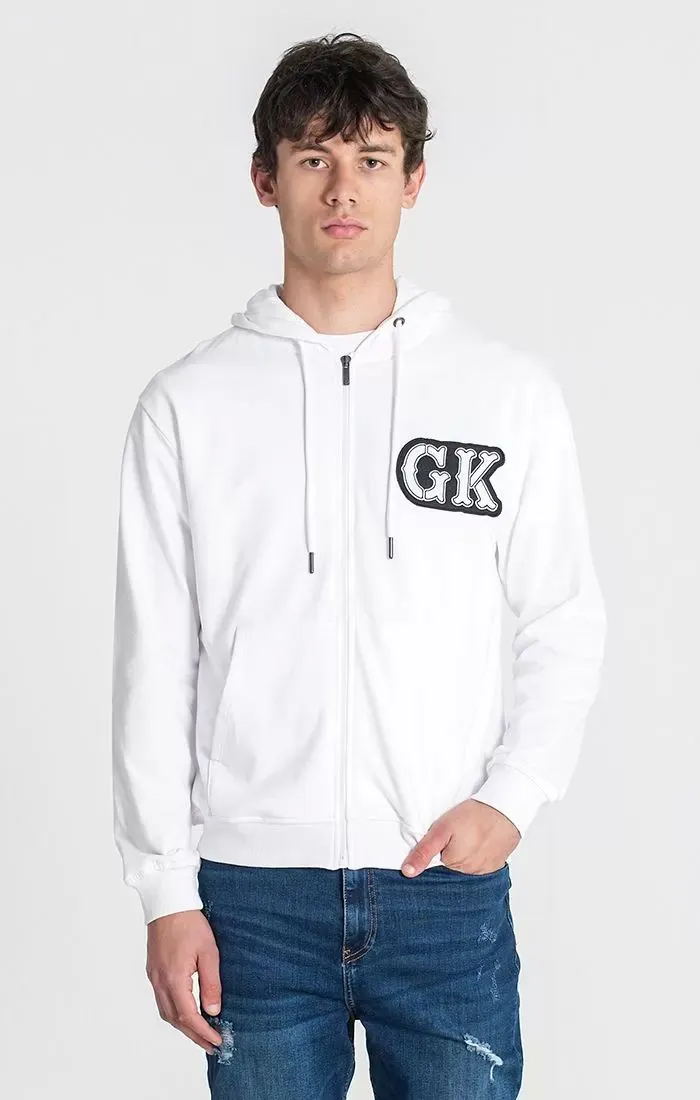 White Hoodie Jacket